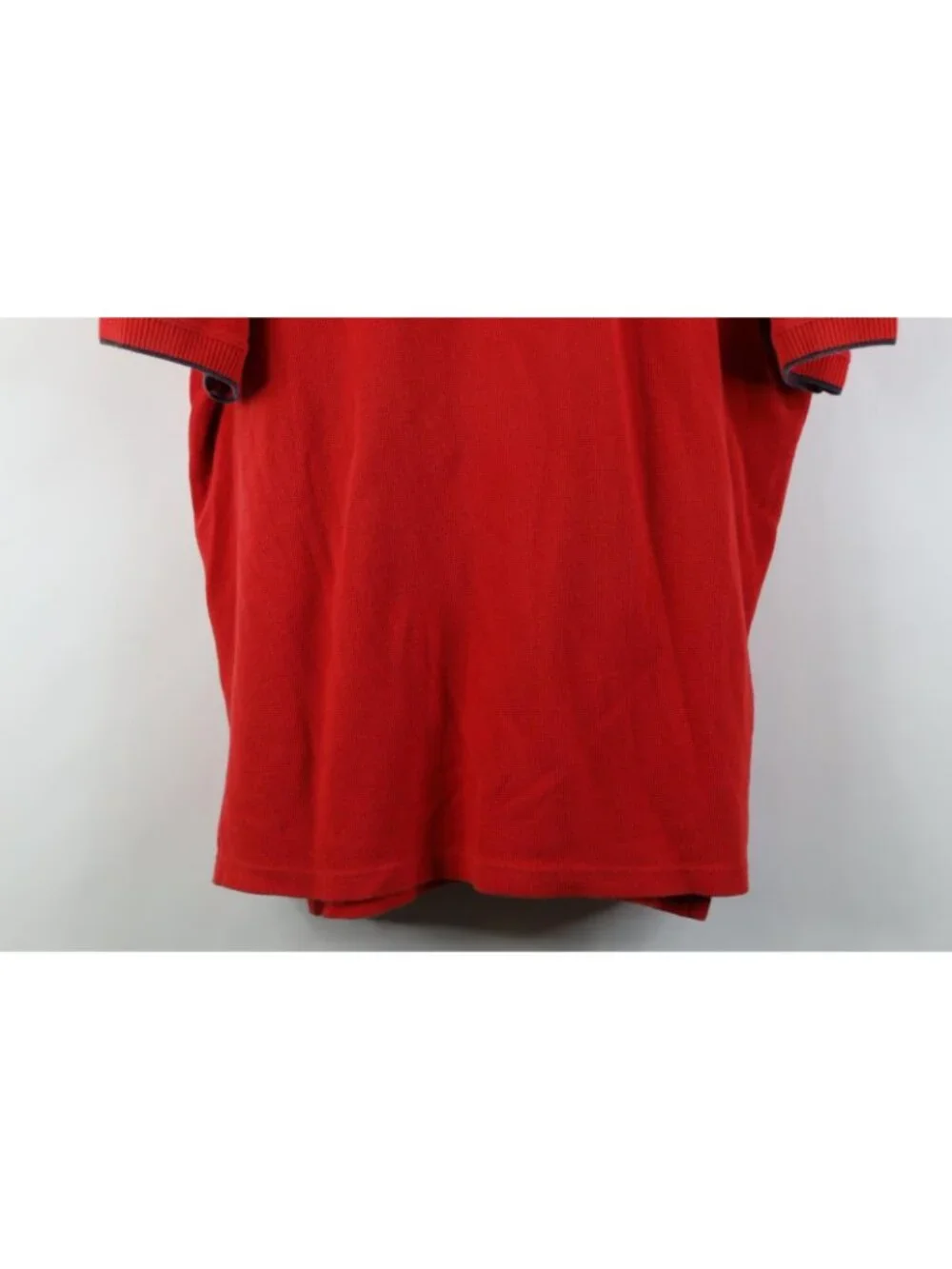 Vtg 90s Polo Sport Ralph Lauren Mens XL Spell Out Flag Thermal Knit Golf Polo